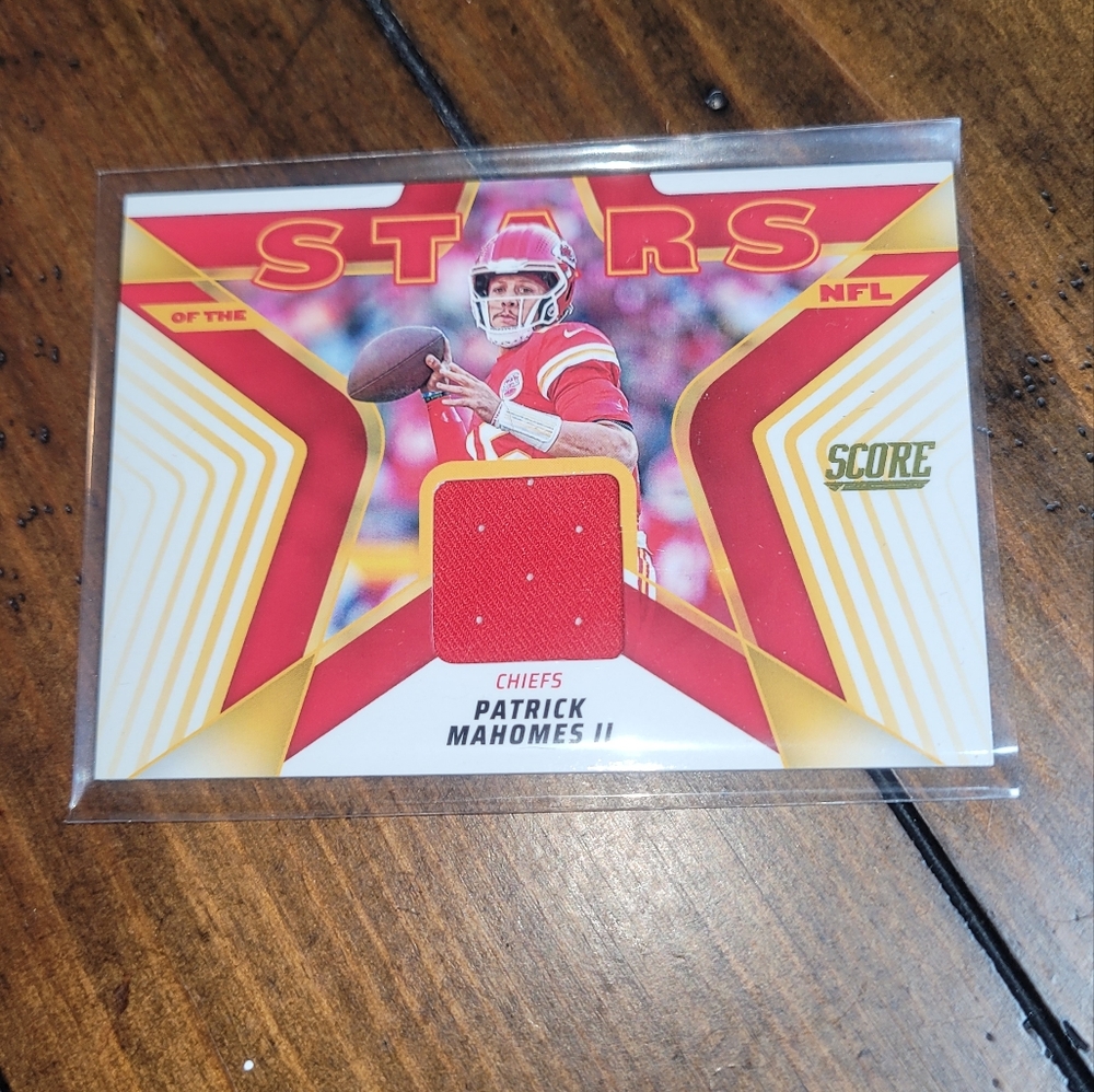 NFL Stars Patrick Mahomes II Trading Card Jersey/Memorabilla Kansas City Chiefs - Picture 12 of 16